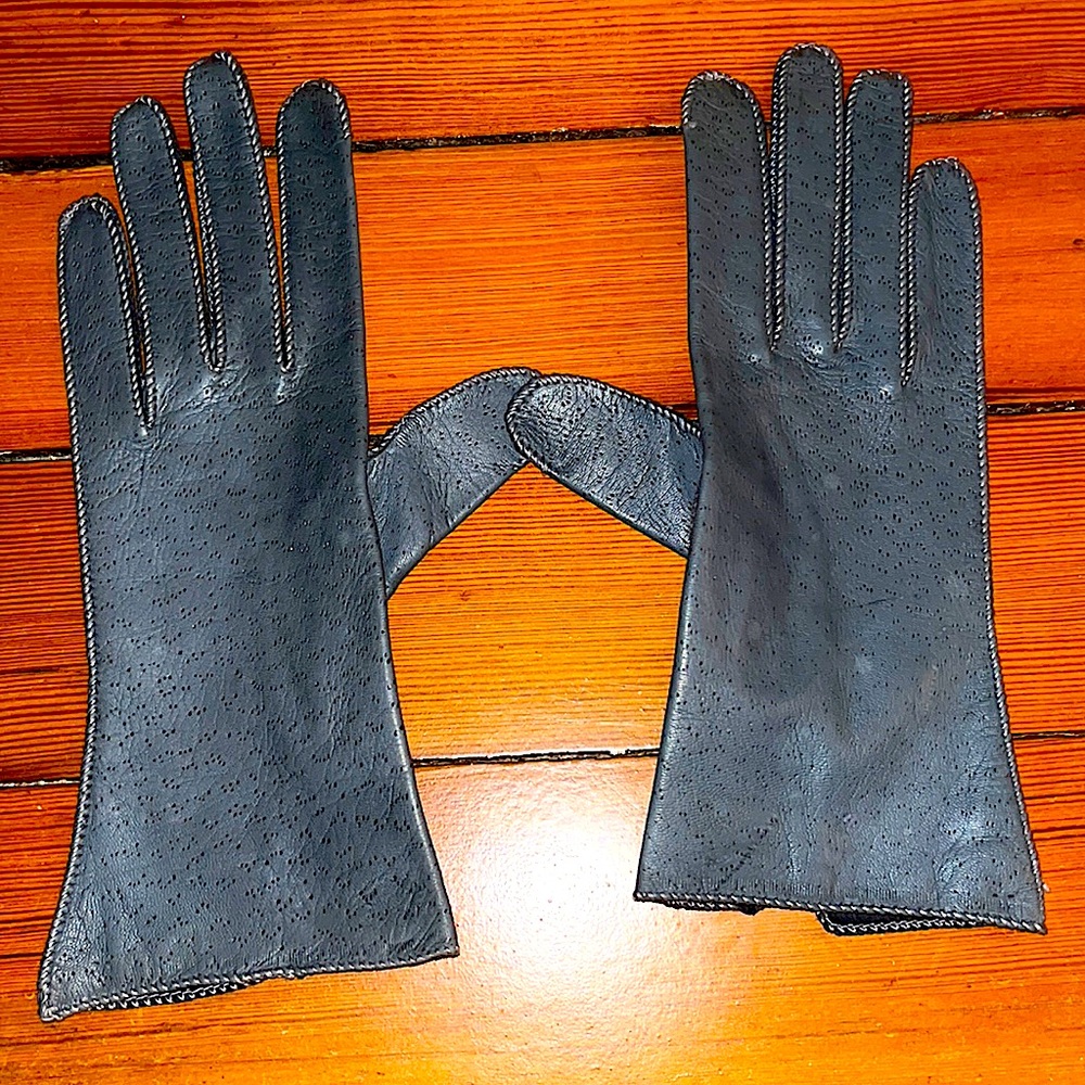 Vintage Italian leather gloves